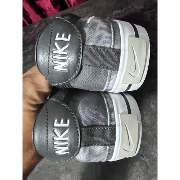 Nike Court Legacy Sz. 8.5 Men's Slip-On Shoes Gray Tie Dye Print Logo - Picture 3 of 9